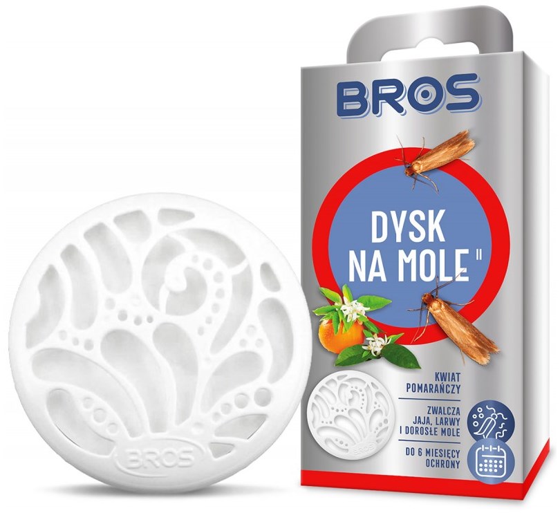 BROS dysk na mole – kwiat pomarańczy